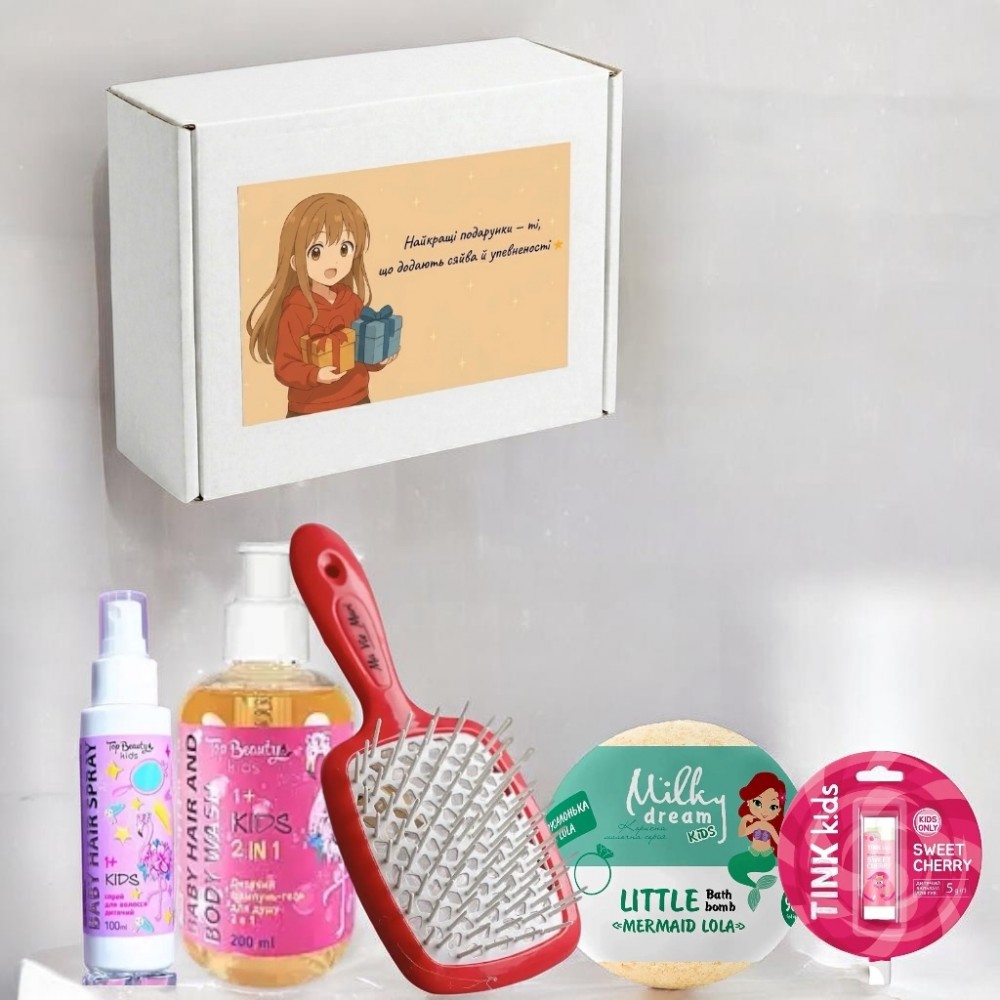 Набір для тіла для дівчинки 6+ років у подарунковій коробці