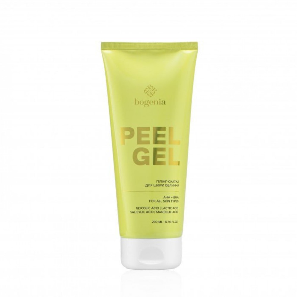 Пілінг-скатка для шкіри обличчя Peeling Gel Bogenia BG443 200 мл