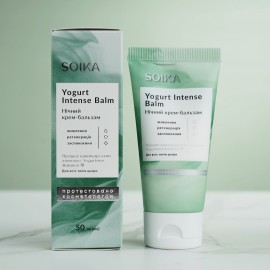 Крем-бальзам для обличчя нічний з пребіотичним комплексом Yogurtene Balance Soika , 50 мл