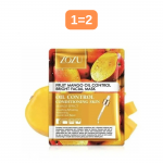 АКЦІЯ 1=2 Тканинна маска для обличчя Zozu з екстрактом манго Mango facial mask 25 г