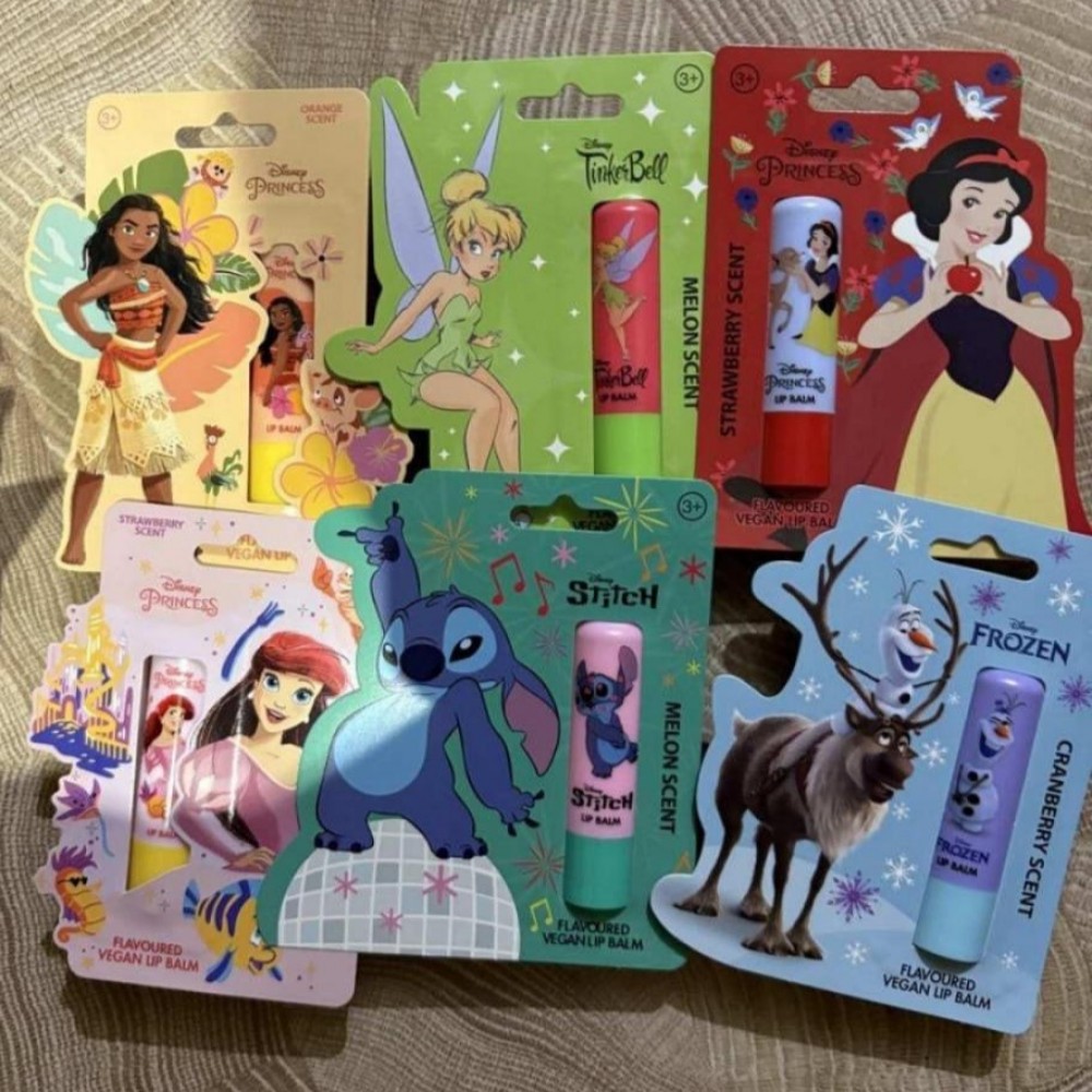Бальзам для губ Disney дитячий з мультяшними героями