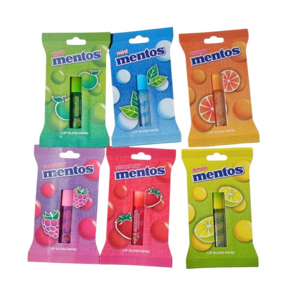 Блиск для губ Mentos в асортименті