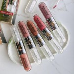 Блиск помада 2в1 матовий+дзеркальний Kiss Beauty Bicolor Lip