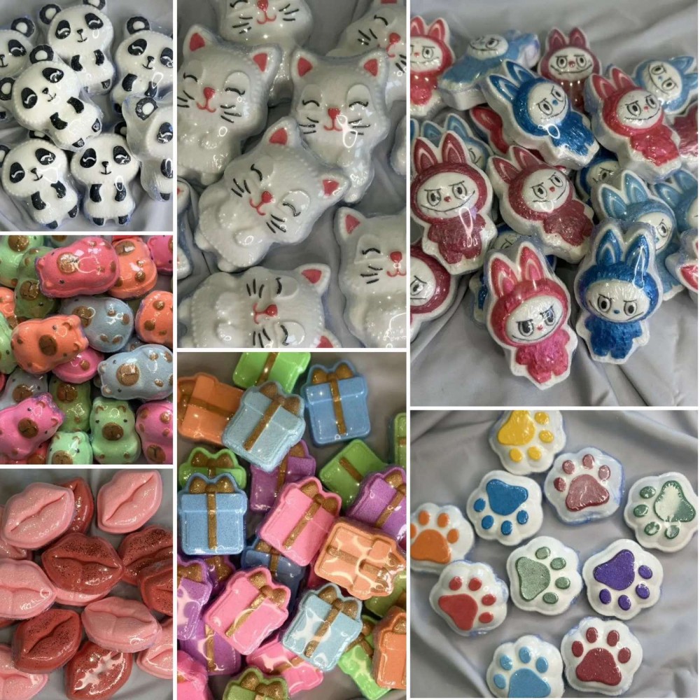 Бомбочка-гейзер міні  для ванни 