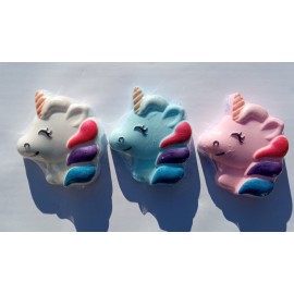 Бомбочка-гейзер для ванни Панди і Єдиноріжка 9 см 90 гр