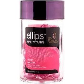 Капсули для волосся - Вітаміни для волосся Ellips, відновлення з про-кератиновым комплексом 50шт