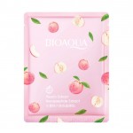 Омолоджувальна тканинна маска пептидна з екстрактом персика Bioaqua Peach Extract 25g