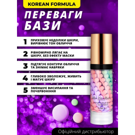 Вирівнююча 3х кольорова база під макіяж Multi-color Ma Vie Mari 40г