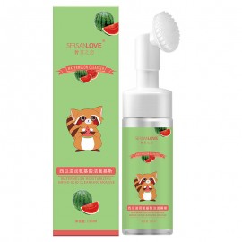 Пінка-мус з щіточкою Кавун Sersanlove Watermelon, 150 мл