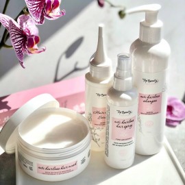 Набір 4в1 проти випадіння волосся Top Beauty шампунь, маска, сироватка та спрей для росту волосся