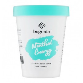 Скраб для шкіри голови очищаючий BG405 Menthol Energy Bogenia 250 мл