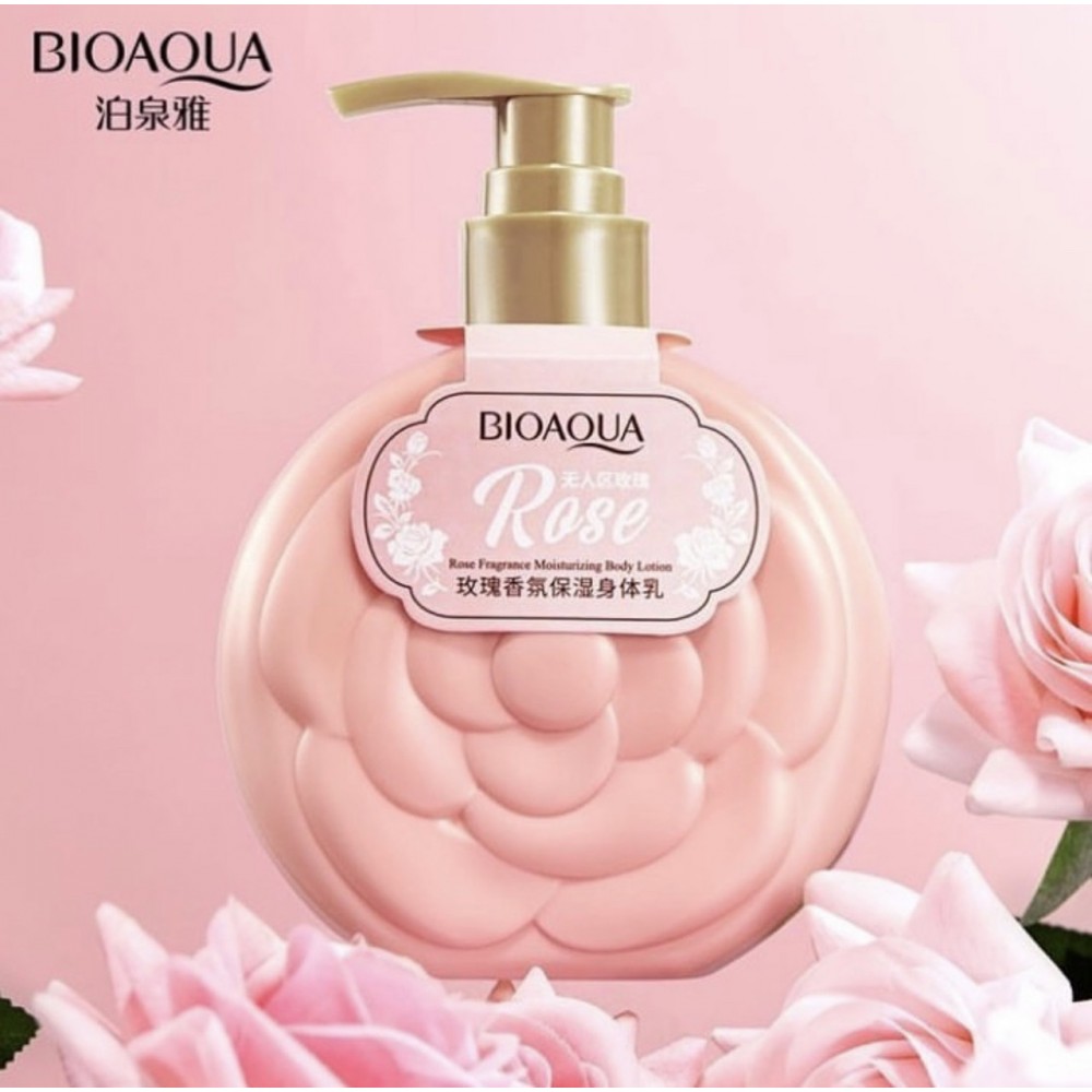 Крем для тіла Троянда Bioaqua Rose Fragrance Moisturizing Body Cream 235g