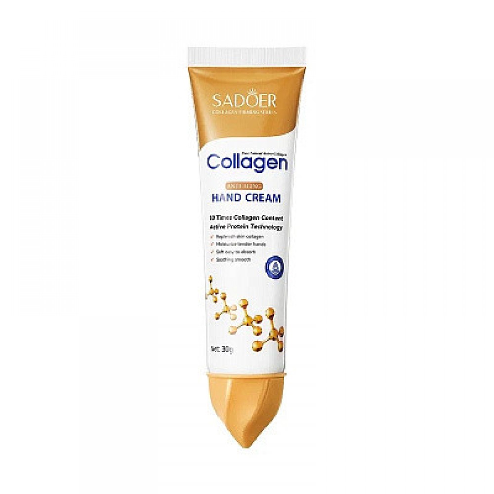 Антивіковий крем для рук з колагеном Sadoer Collagen Anti-Aging Hand Cream, 30гр