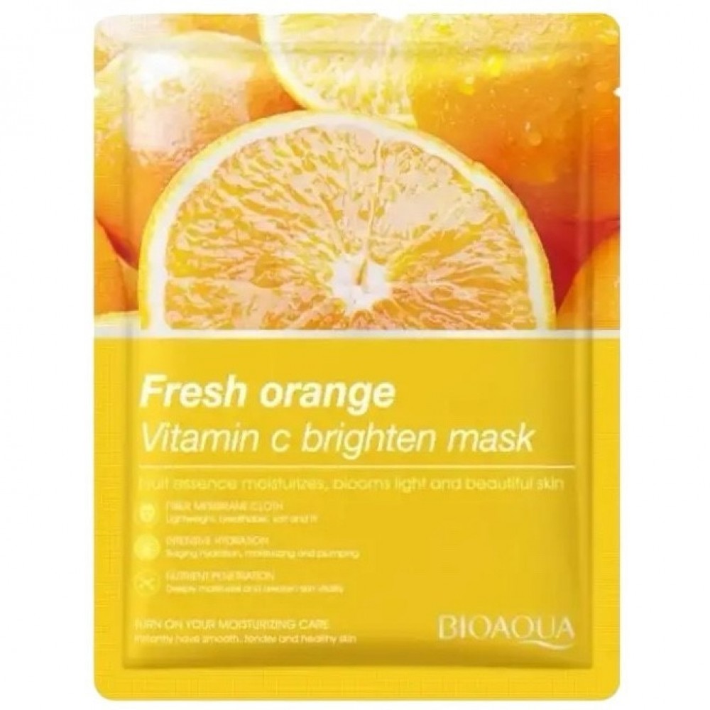 Тканинна маска Bioaqua Апельсин