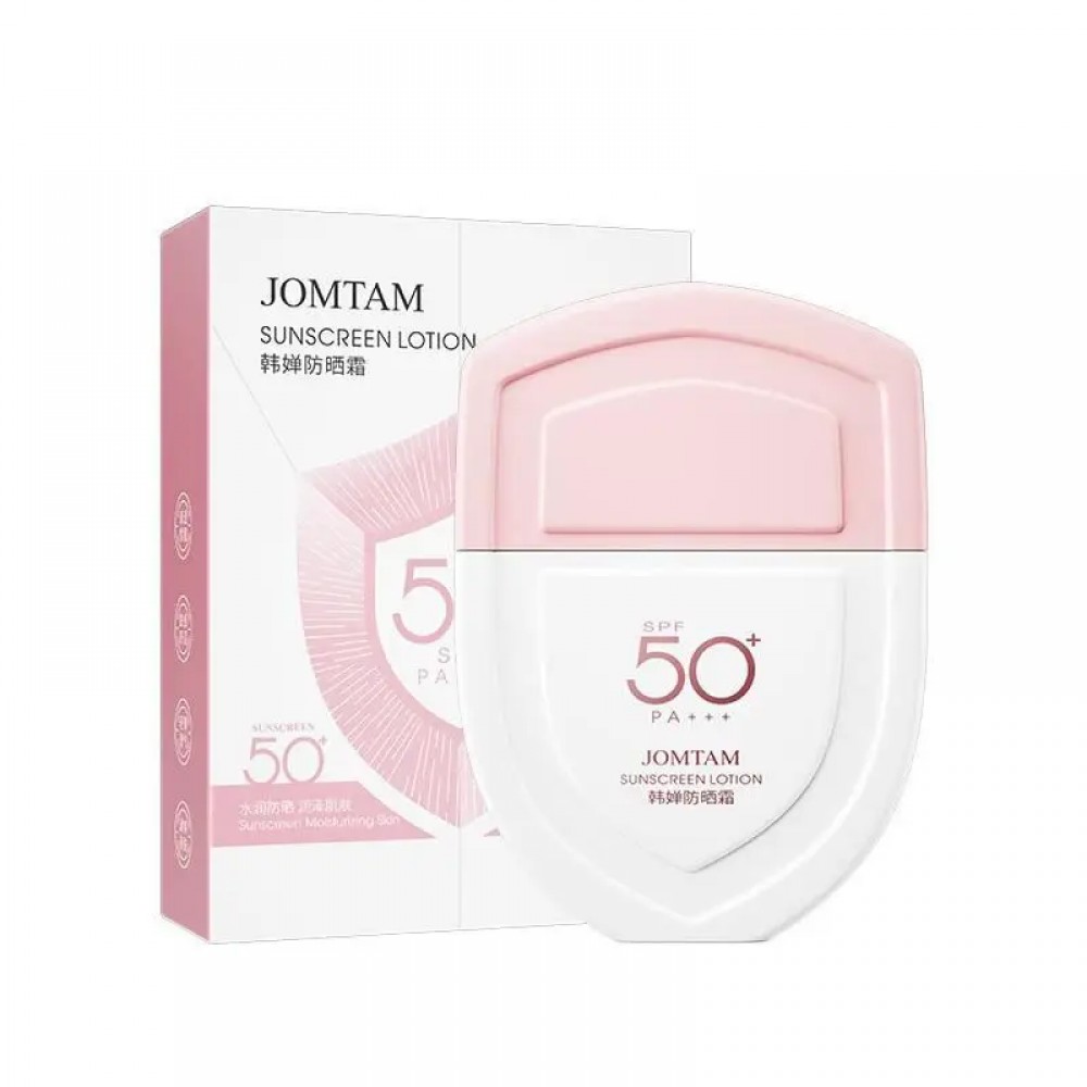 Сонцезахистний крем Jomtam rorec Sunscreen SPF 50+ PA+++ (Pink) 40g Рожевий