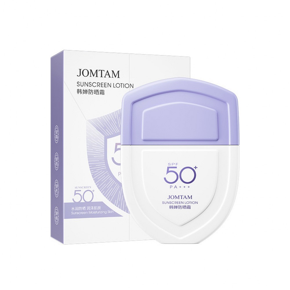 Сонцезахисний крем Jomtam rorec Sunscreen SPF 50+ PA+++ (Pink) 40g Фіолетовий
