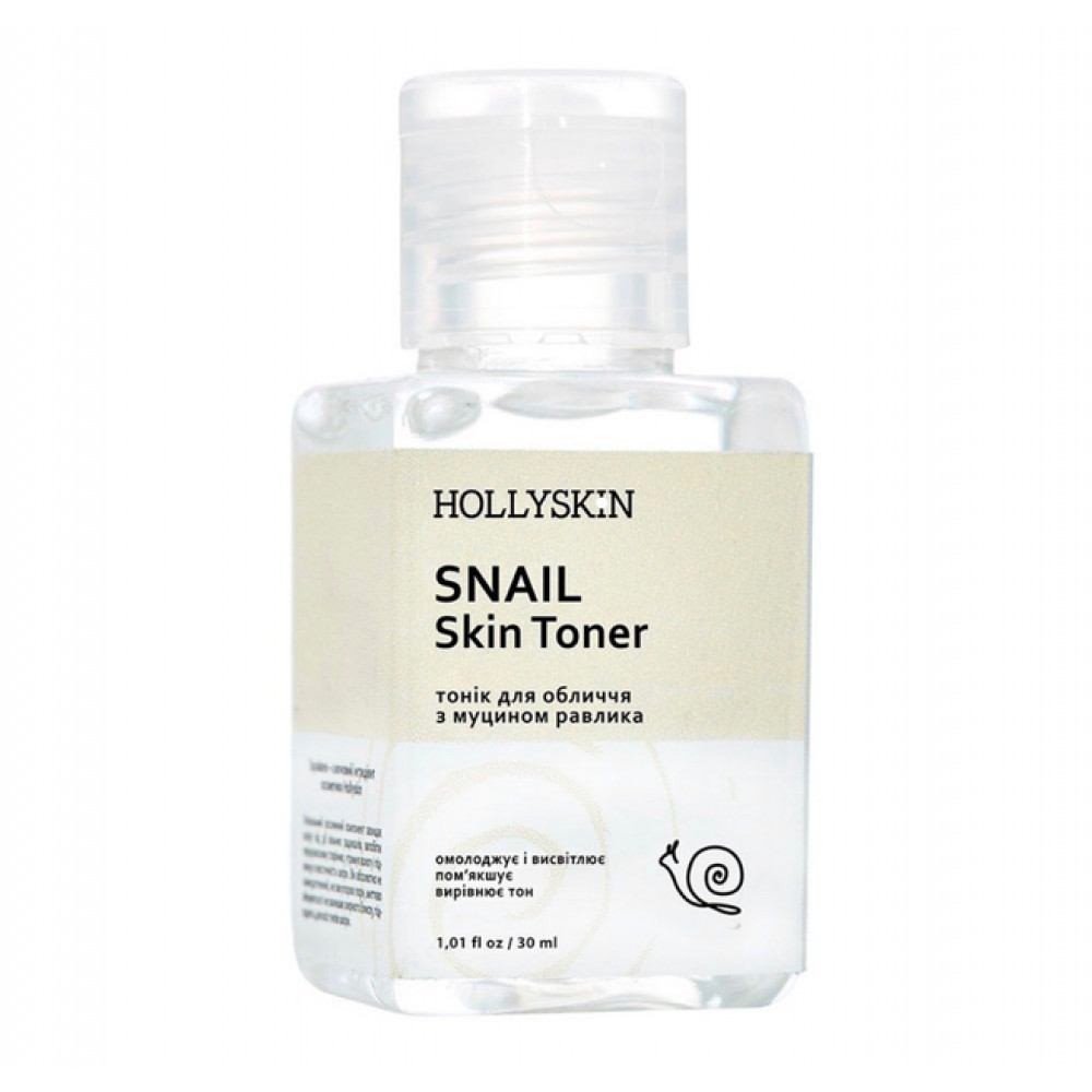 Тонік для обличчя Hollyskin Snail Skin Tone 30 ml
