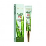 Зволожувальний крем для шкіри навколо очей Bioaqua Aloe Vera 99% Firming Repairing Eye Cream з алое вера, 20 г