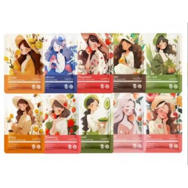 Фруктова тканинна маска для обличчя Sadoer Дівчина 25 мл