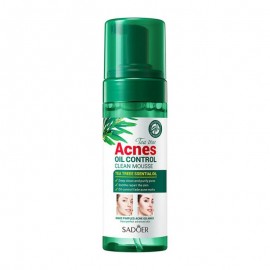 Пінка для вмивання від акне та прищів Sadoer Tea Tree Acnes Oil Control з екстратом чайного дерева 150 г