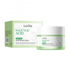 Крем від прищів із саліциловою кислотою Sadoer Salicylic Acid Acne 50г