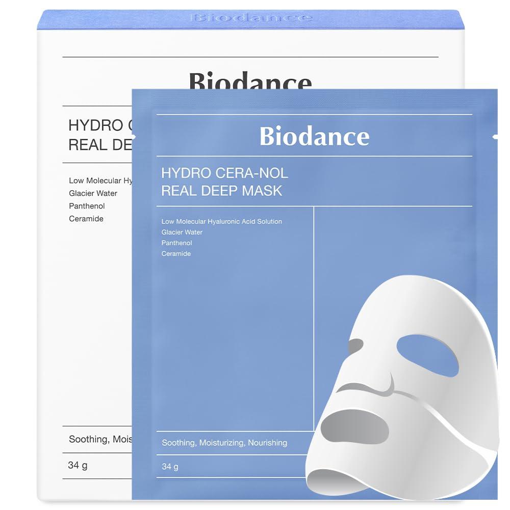 Гідрогелева маска для обличчя Biodance - Hydro Cera-nol Real Deep Mask
