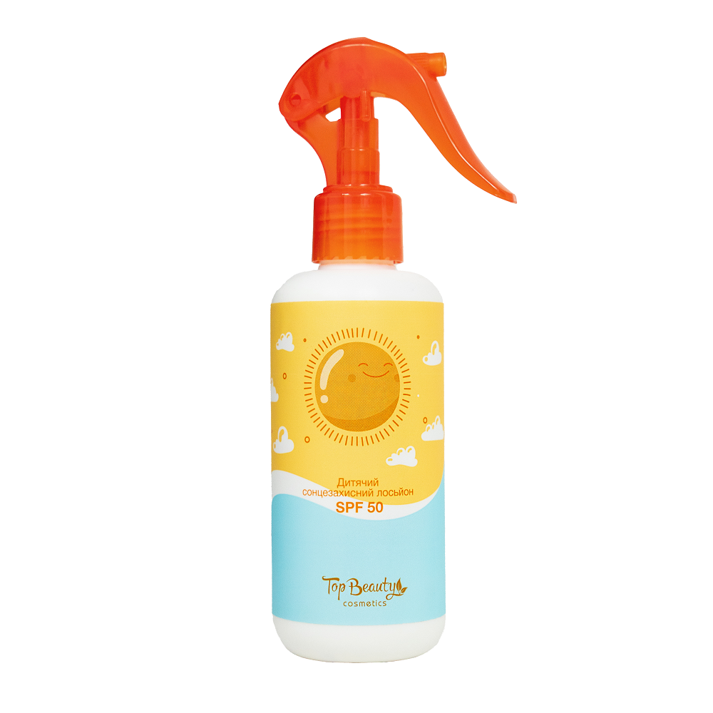 Лосьйон дитячий сонцезахисний SPF 50 Top Beauty 200 мл