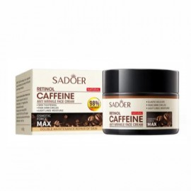 Антивіковий крем для обличчя з екстрактом кави та ретинолу  Sadoer Retinol Caffeine Anti-Wrinkle 50 мл