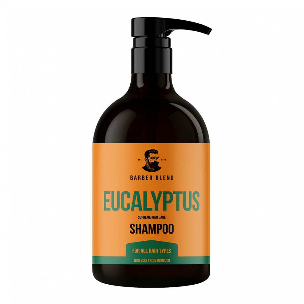 Шампунь для всіх типів волосся Eucalyptus Barber Blend
