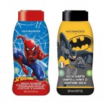 Набір шампунь і гель для душу Naturaverde Kids Бетмен і Людина-павук в асортименті