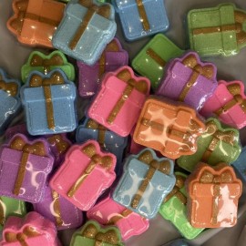 Бомбочка-гейзер для ванни Губки та Подаруночки Висота 5 см Вага 40 гр