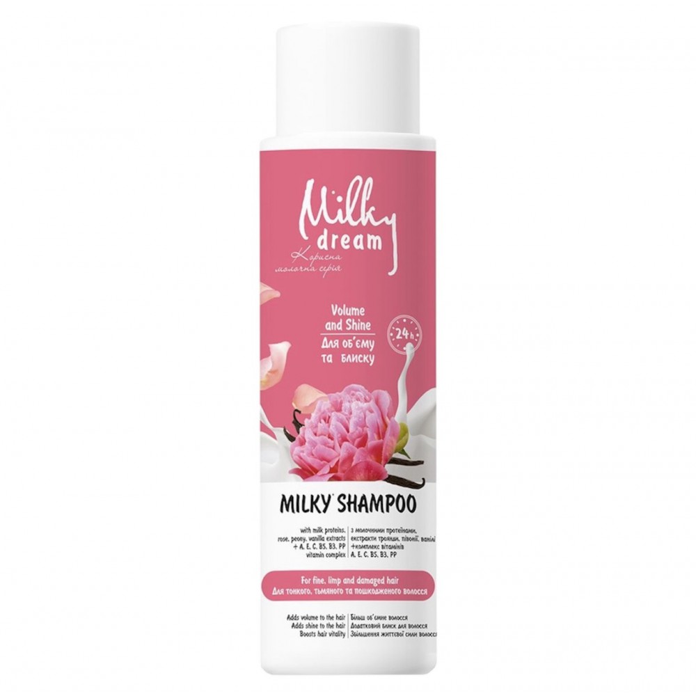 Шампунь "Для об'єму та блиску 24-години" Milky Dream 400 мл