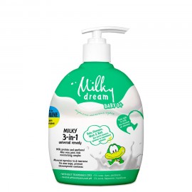 Універсальний засіб 3в1 "Для купання, миття волосся та підмиваня малюків" 0+ Milky Dream 250 мл