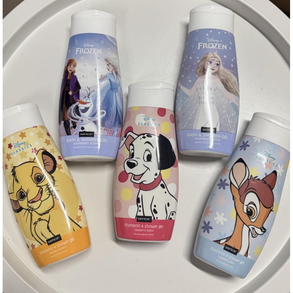 Шампунь та гель для душу 2в1 Disney від бренду Sence 300 мл