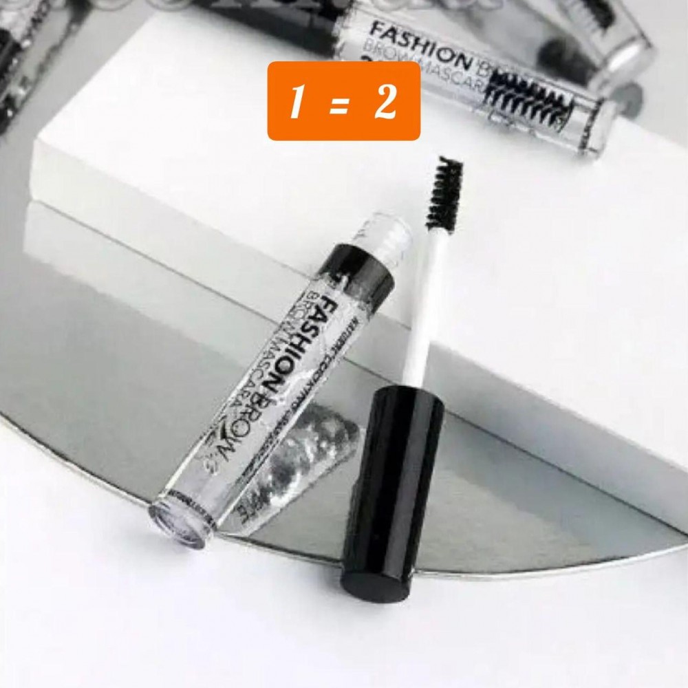 АКЦІЯ! 1=2 Гель фіксатор для брів Iman of Noble Чорний 6мл