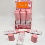 АКЦІЯ! 1=2 Мерехтливий Хайлайтер Спаркл для обличчя тіла та волосся Highlight Powder Stick Iman of noble Рожевий дизайн