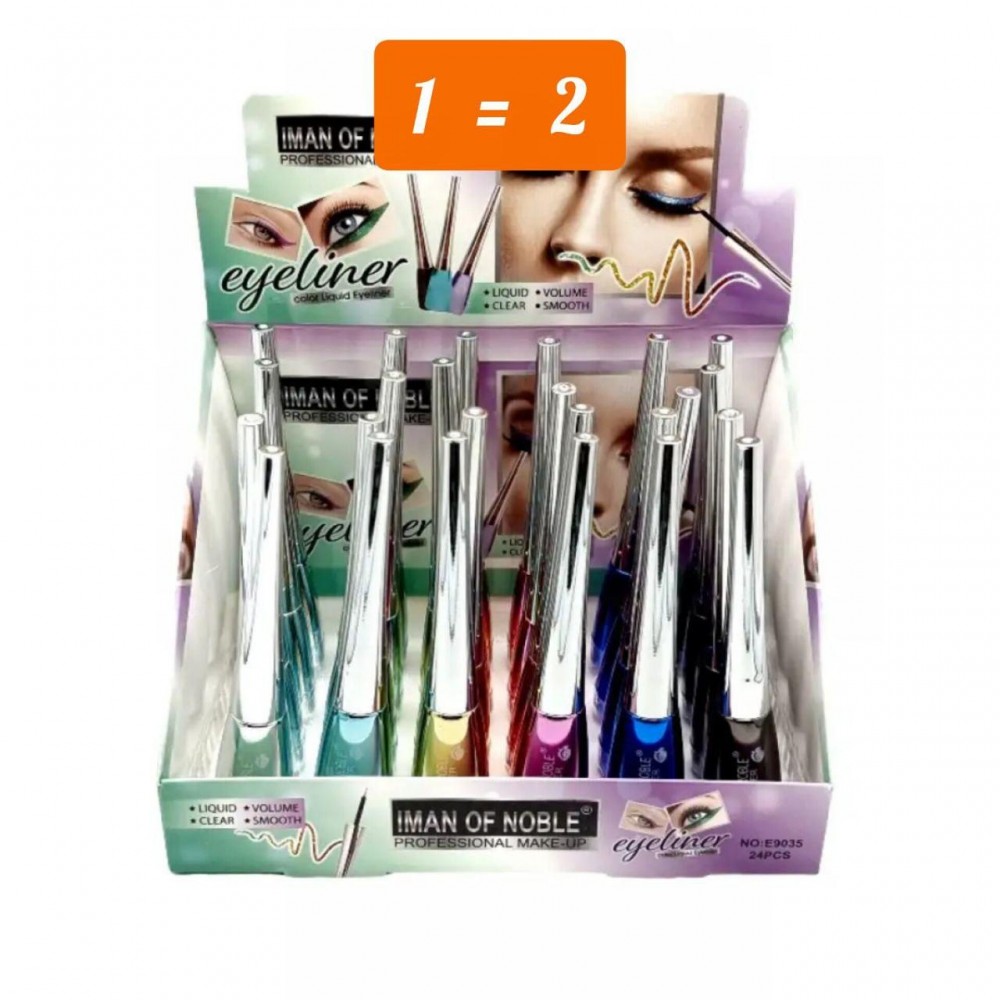 АКЦІЯ! 1=2 Підводка для очей ультрачорна Iman of noble