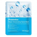 Тканинна маска для обличчя Bioaqua Probiotics зволожувальна 25 г