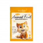 Маска для обличчя живильна Sadoer Казкові Тварини Котик Авокадо