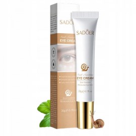 Крем для шкіри навколо очей Sadoer з муцином равлика регенеруючий 20 г
