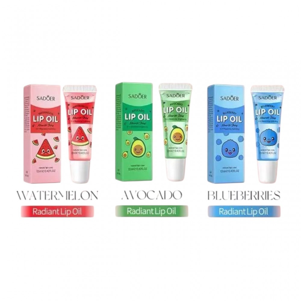 Зволожуючий блиск для губ Sadoer 12 мл