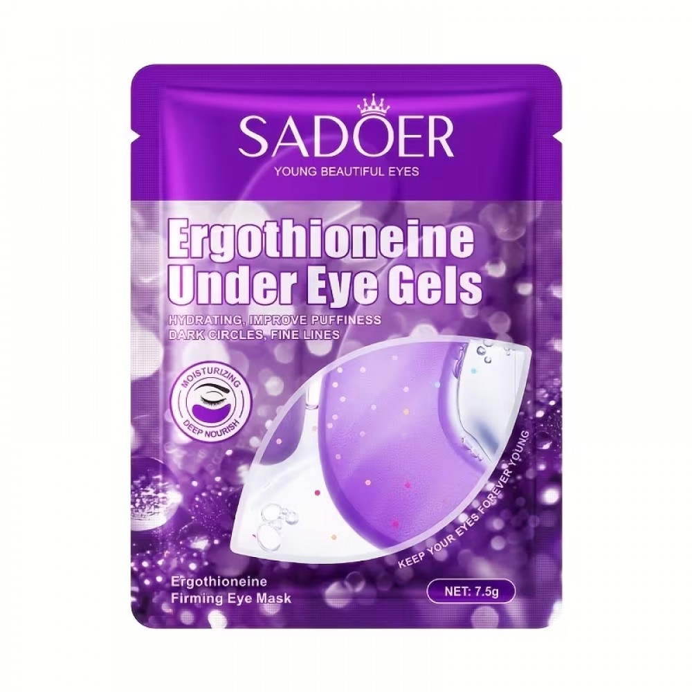 Гідрогелеві патчі під очі з ерготіоеїном Sadoer Ergothioneine