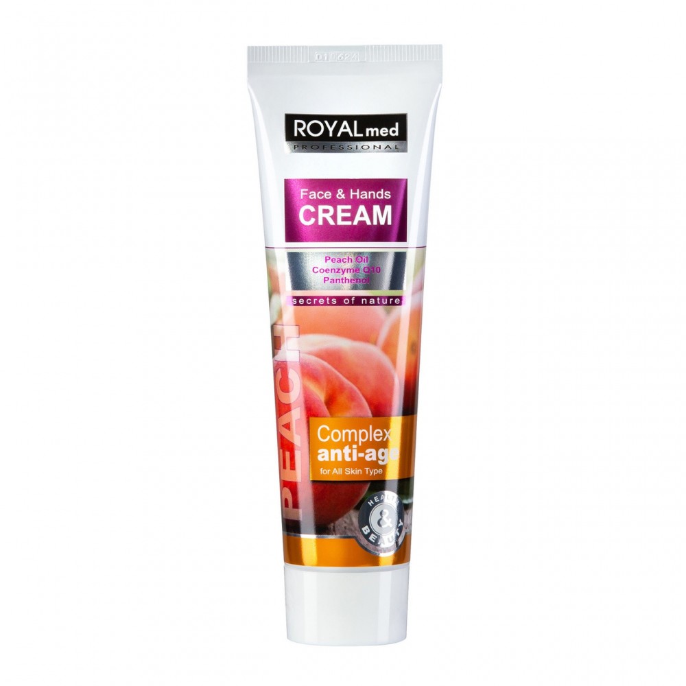 Крем для обличчя та рук Анти-віковий комплекс, ROYAL med, 100 мл