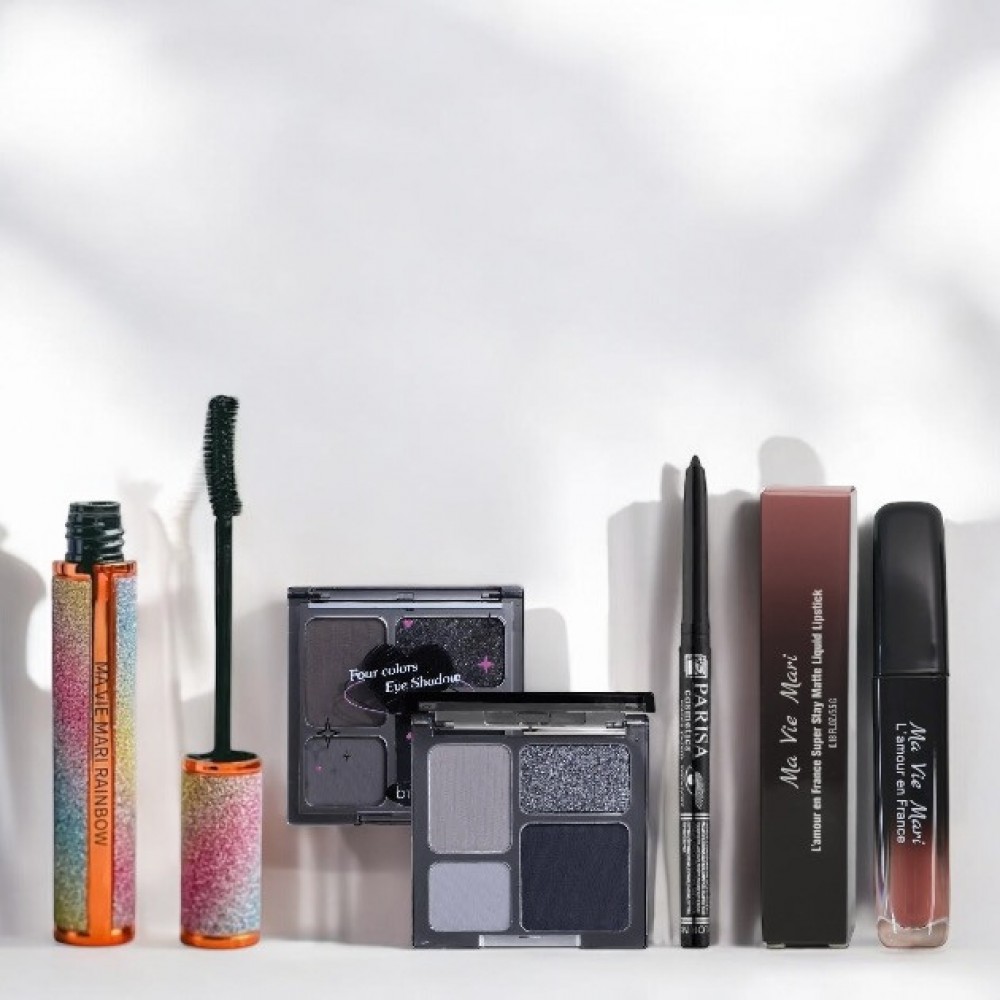 Набір декоративної косметики 4в1 в подарунковму пакеті