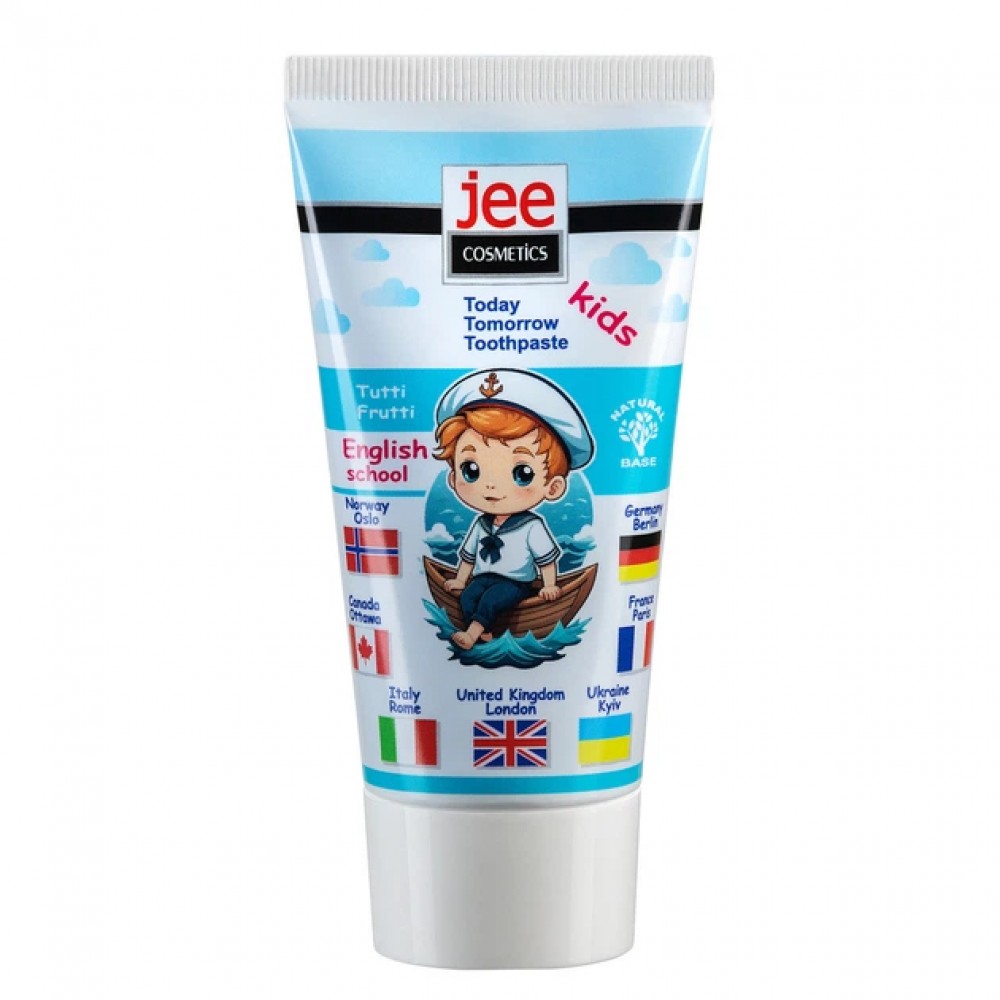Зубна паста дитяча JEE COSMETICS Тутті-фрутті, 50 мл
