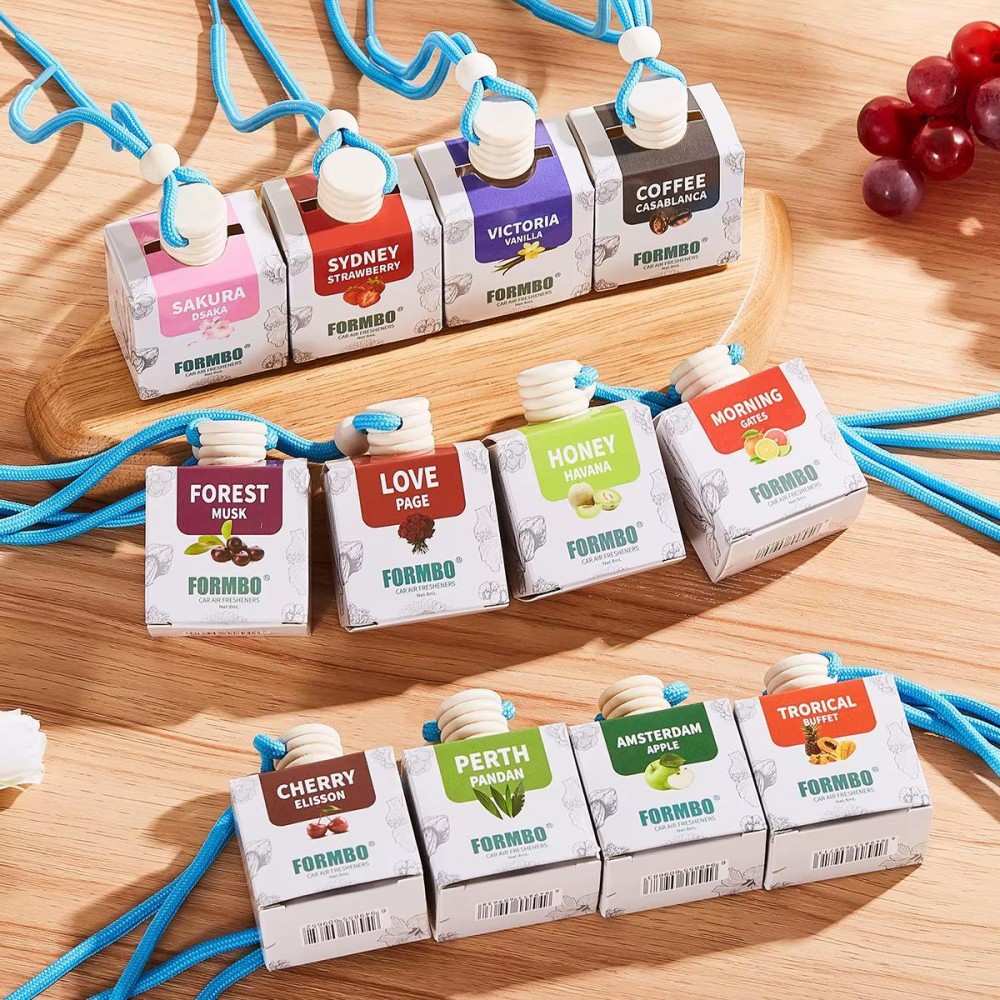 Автомобільні ароматизатори FORMBO Фруктові в асорт