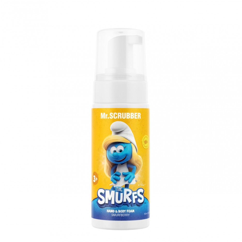 Піна для рук та тіла The Smurfs Smurfberry Mr.Scrubber 150 мл
