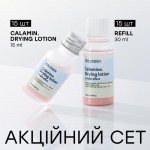 Локальний засіб від прищів з миттєвою дією за 1 ніч Calamin 15 ml Hollyskin + refill 30 ml  у ПОДАРУНОК