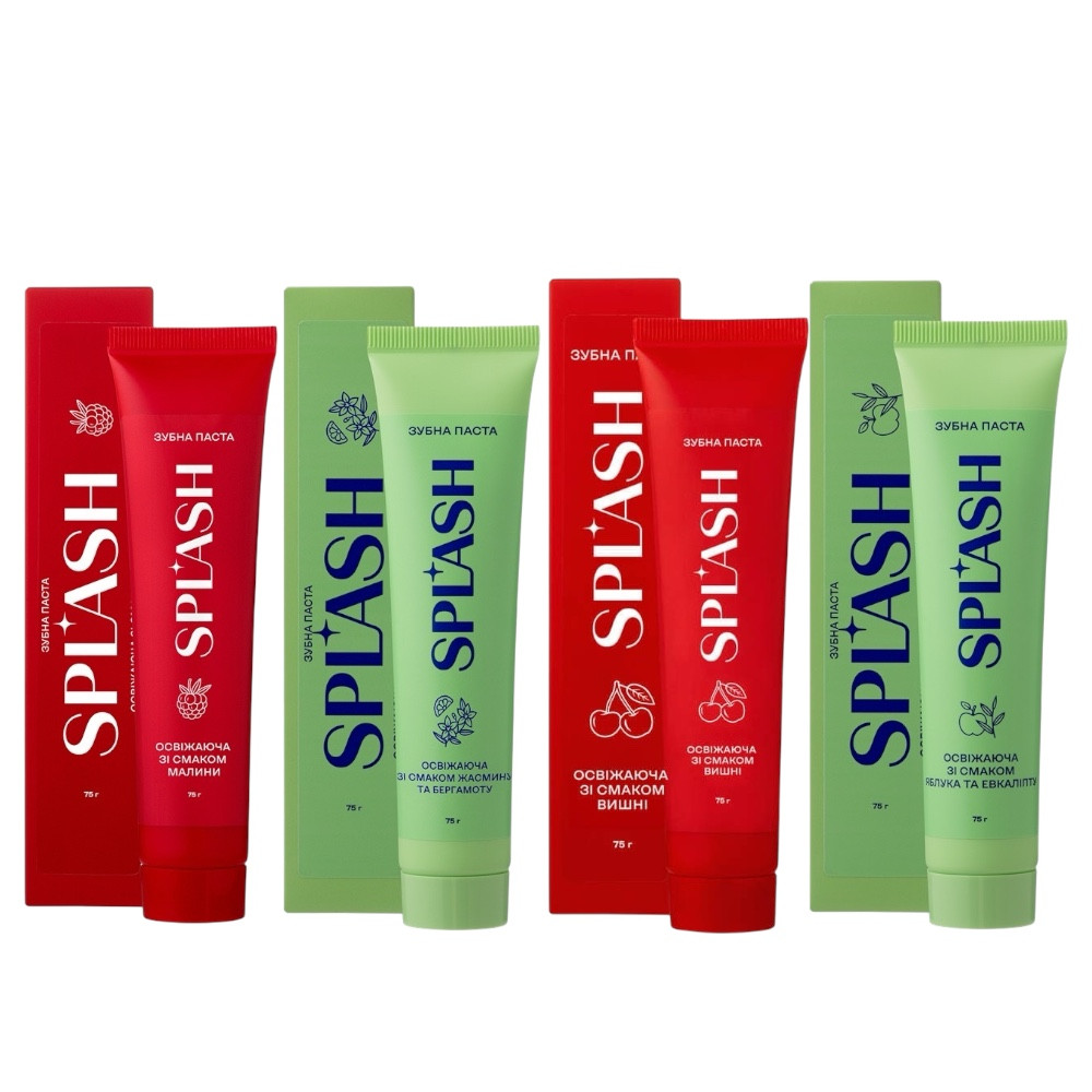 Зубна паста освіжаюча Splash 75 мл
