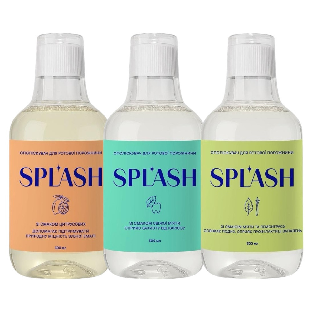 Ополіскувач для ротової порожнини Splash 300 мл